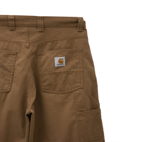 Carhartt WIP Wide Panel Pant Hamilton Brown Rinsed I031393_HZ_02 Degli Uberti